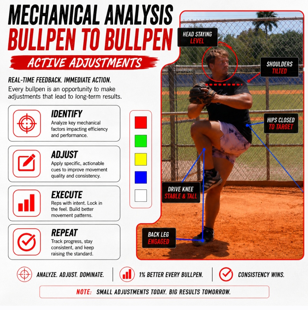 Bullpen to bullpen mechanical analysis breakdown