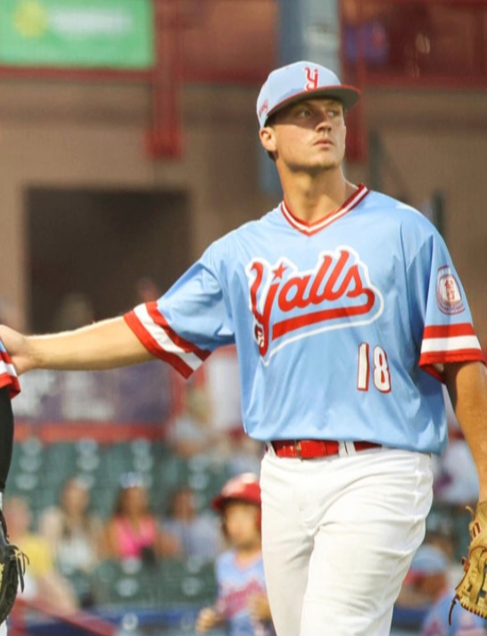 Jestin Jones on the mound